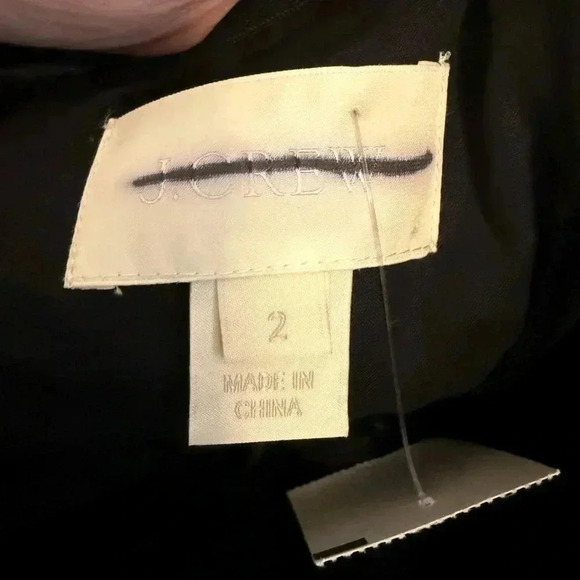 J.Crew Strapless Sweetheart Neck Black Dress size 2 - Picture 6 of 13